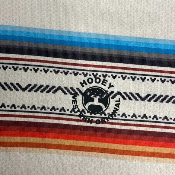 Hooey Serape Hoodie • Western Aztec Stripe • Men’s M - Picture 6 of 8